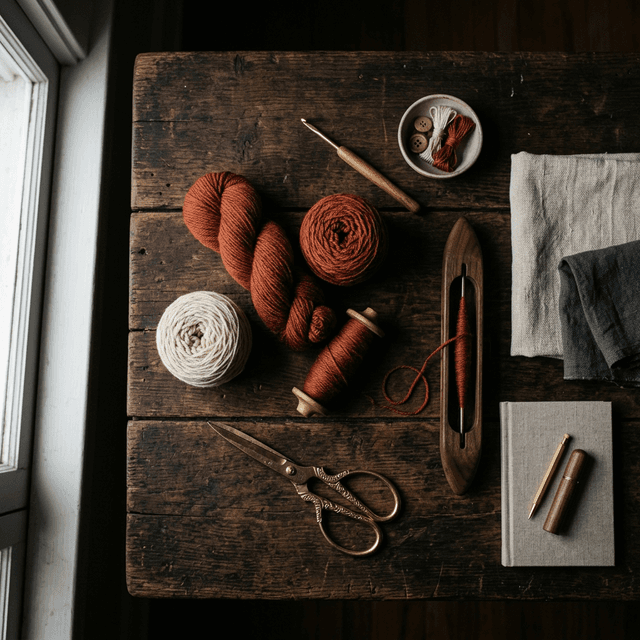 Matériel de tissage et création textile